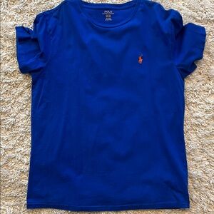 Polo by Ralph Lauren Royal Blue Tee with Yellow Logo